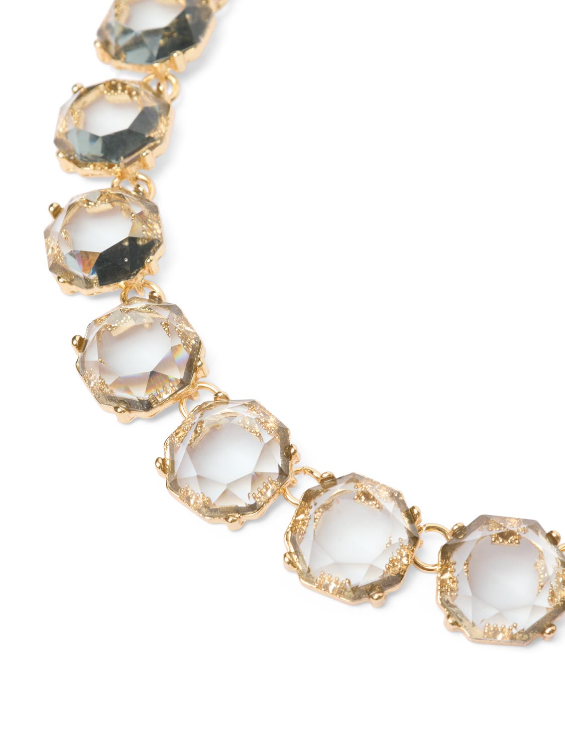 Exquisite Gemstone Statement Collar Necklace for Women - Elegant Beaded Choker with Natural Stones - Perfect for Weddings, Parties & Special Occasions