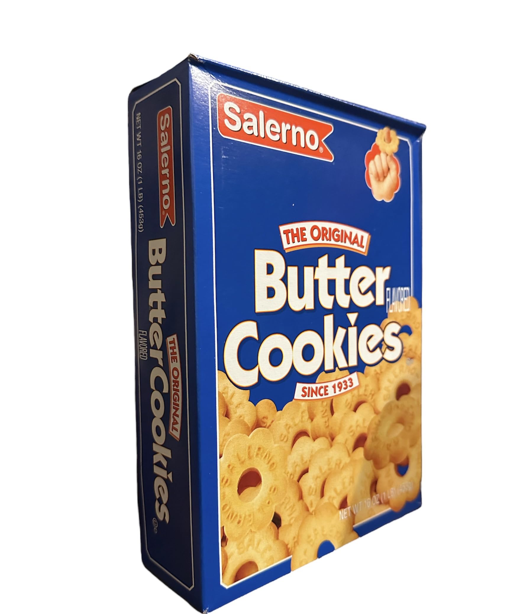 Salerno Butter Cookies - 2 Pack (16 Oz Each) | Delicious Snacks for Parties, Gifts & Office Treats | Premium Munchie Box Curations