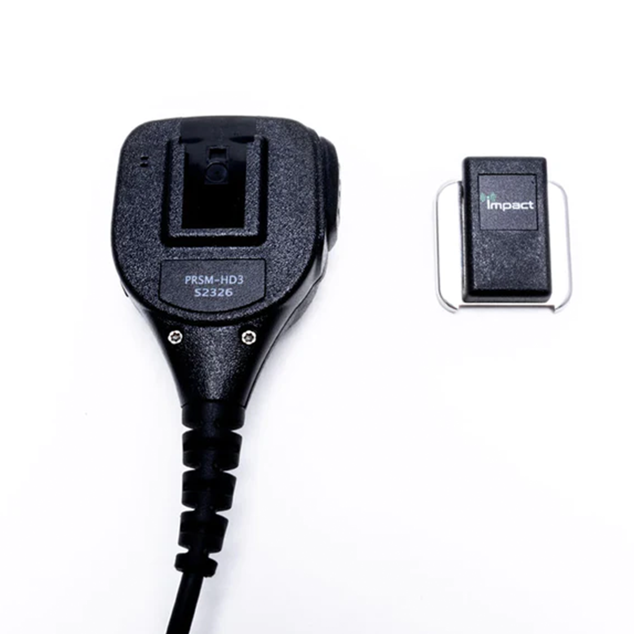 Icom IMPACT HD3 I3 Heavy Duty Speaker Microphone - Durable & Clear Communication for Marine, Aviation & Emergency Use