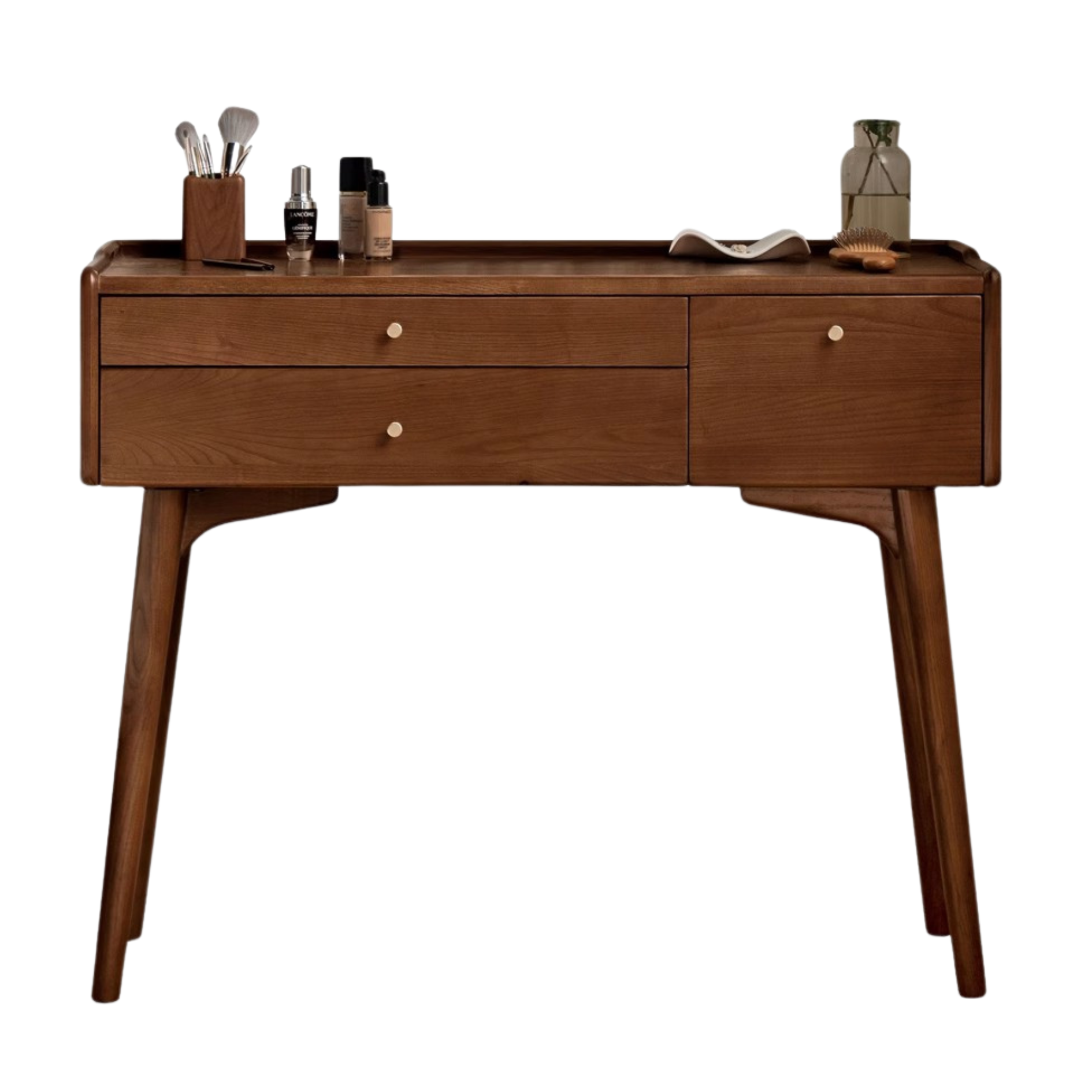 39.4x17.7x31.9 inch/ 100x45x81сm/ Walnut color/ Ash dressing table
