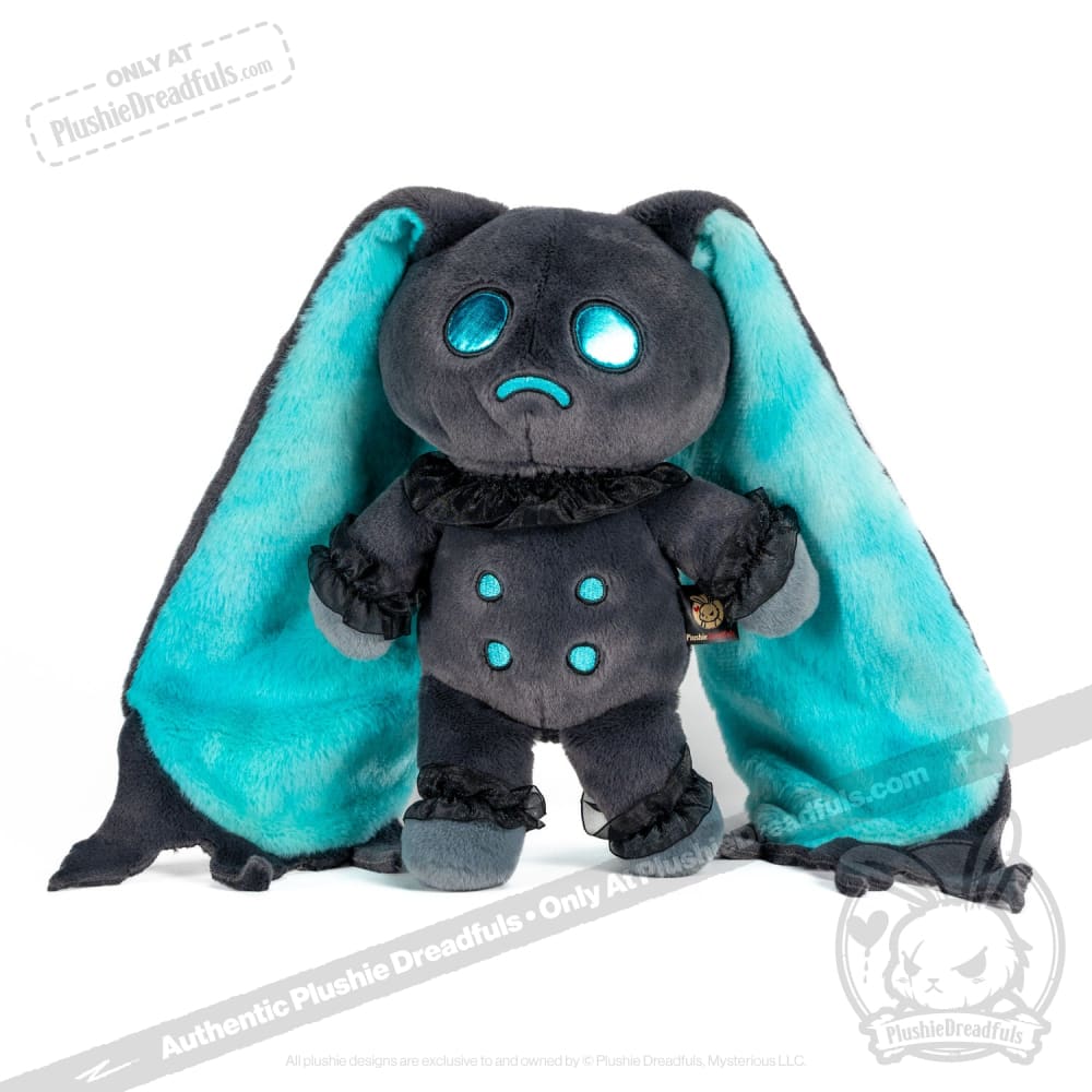 Plushie Dreadfuls Wraith Bunny - Soft Stuffed Animal Toy for Halloween Decor, Gothic Gift & Cute Cuddling