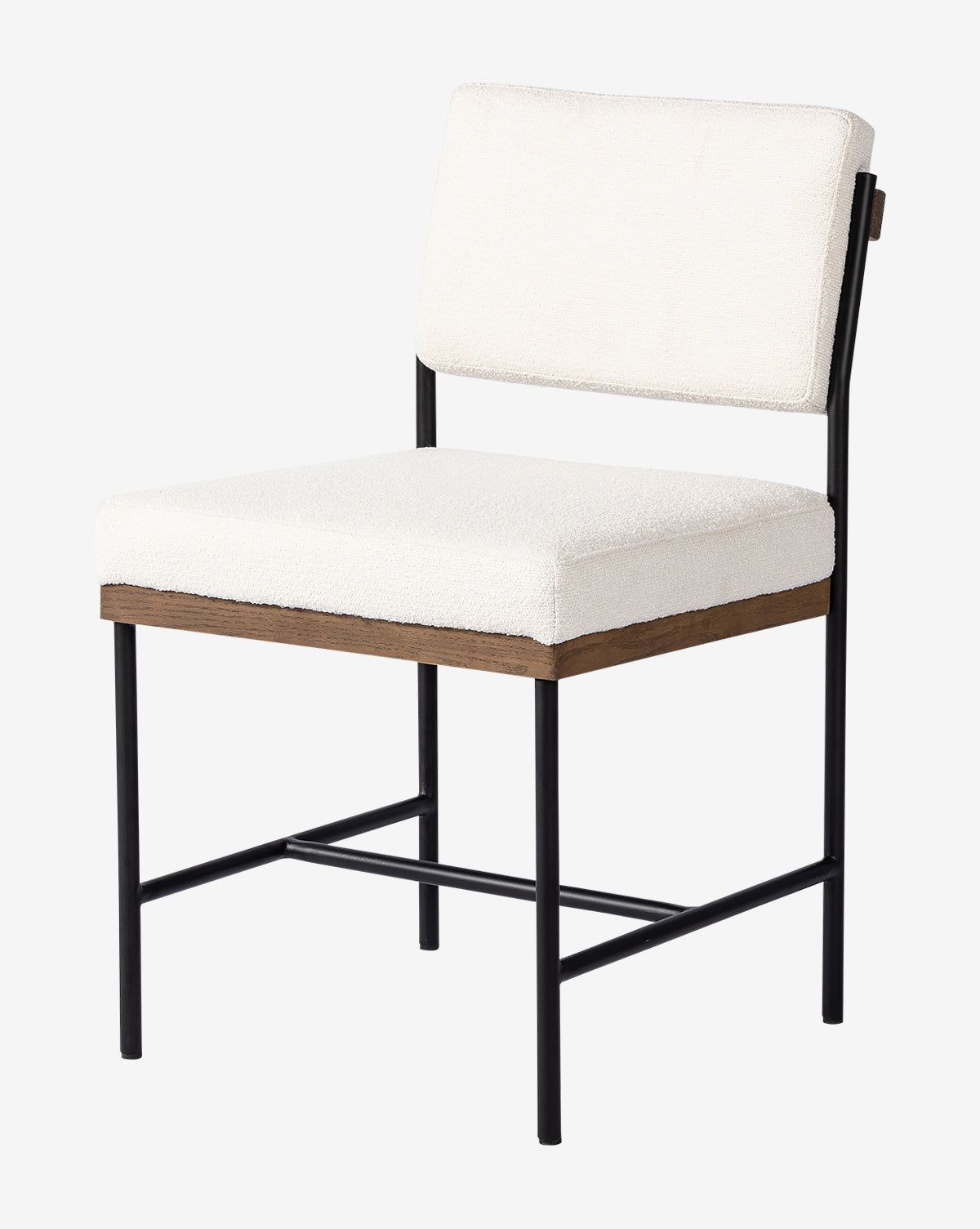 Pascal Dining Chair - Modern Wooden Kitchen Chairs Set of 2, Comfortable Upholstered Seat for Dining Room, Kitchen, Breakfast Nook & Home Office