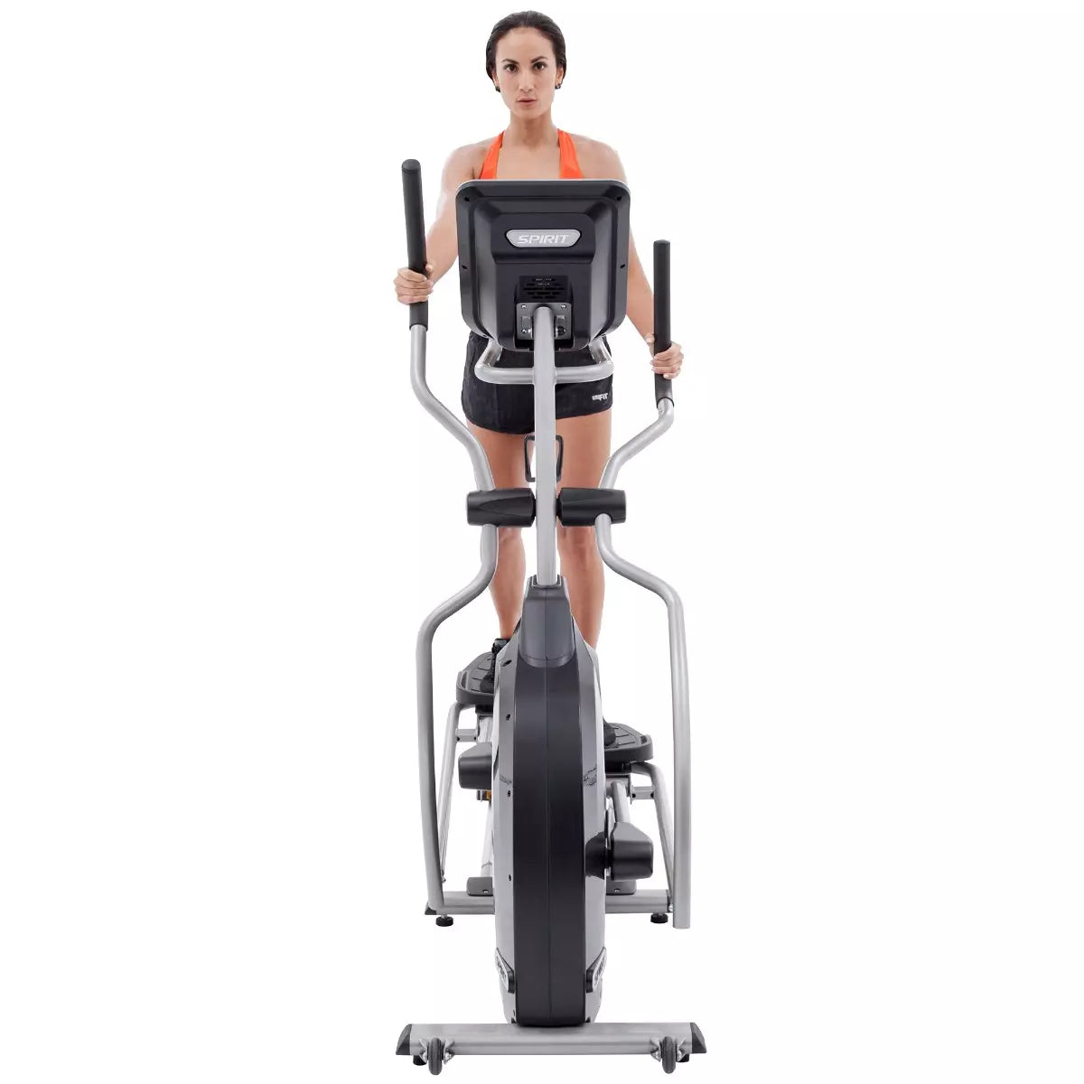 Spirit XE195 Elliptical Machine - Low Impact Cardio Trainer for Home Gym, Commercial Use | Perfect for Small Spaces & Full-Body Workouts