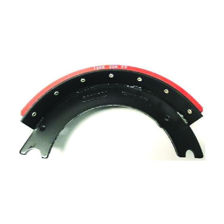 Fortpro 1308E Front Lined Brake Shoe - 23K GAWR, 15 x 4 Brake Size | F224848 | Heavy-Duty Truck & Trailer Braking Solution