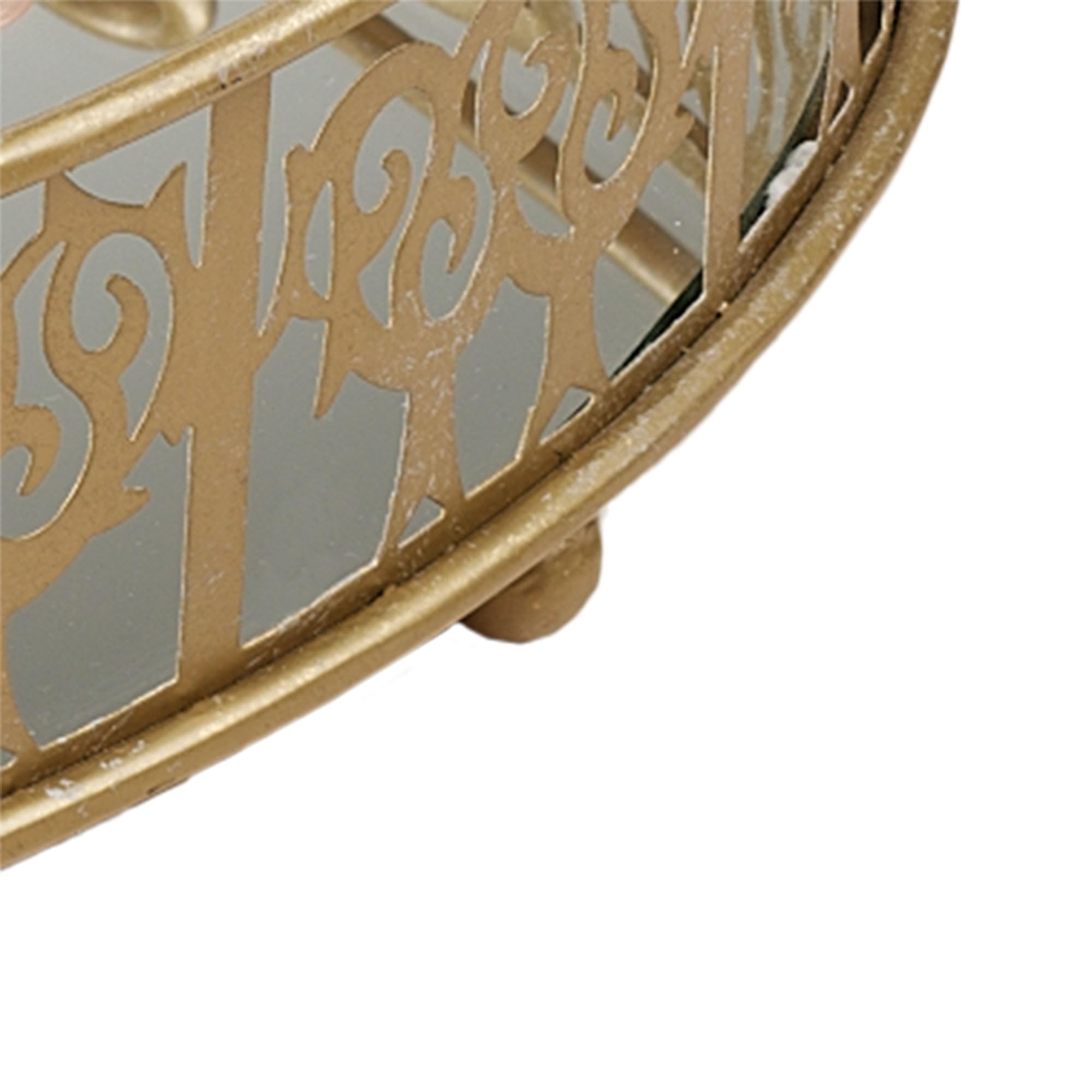 Ballina Mirror Vanity Tray for Jewelry & Cosmetics Organization