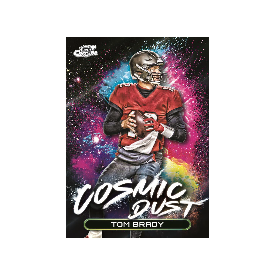 2024 Topps Cosmic Chrome Football Hobby Box - Premium Trading Cards Collection for Collectors & Fantasy Sports Fans