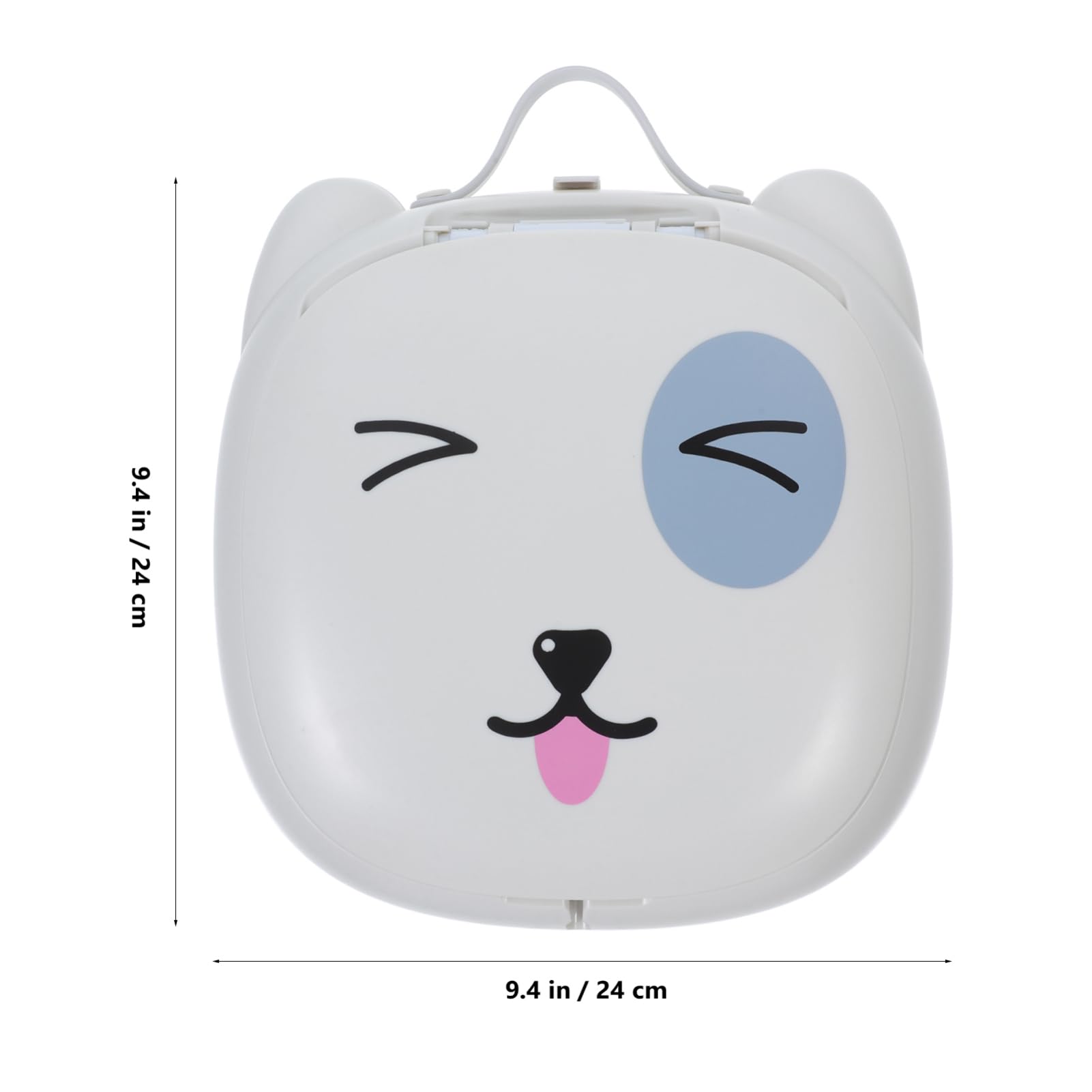 BIUDECO Portable Kids Potty Training Toilet - Light Grey Plastic Travel Potty for Toddlers - Perfect for Home, Travel, and Outdoor Use