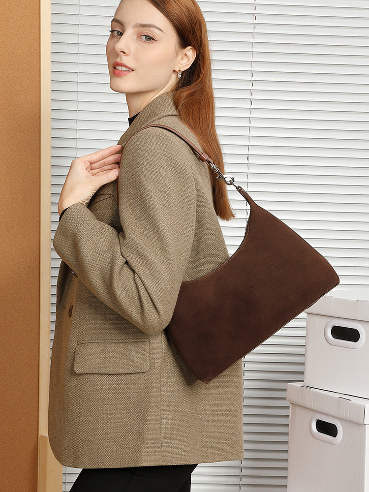Minimalist Everyday Shoulder Bag for Women - Lightweight Crossbody Purse with Adjustable Strap, Perfect for Work, Travel & Daily Essentials | Fashionable & Functional Accessory
