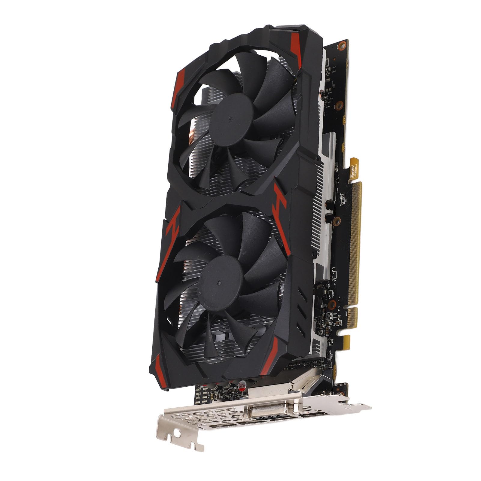 RX 580 8GB GDDR5 256-bit Gaming Graphics Card with Dual Fans - High Performance Desktop GPU for PC Gaming, Video Editing & Cryptocurrency Mining (580 8G D5)