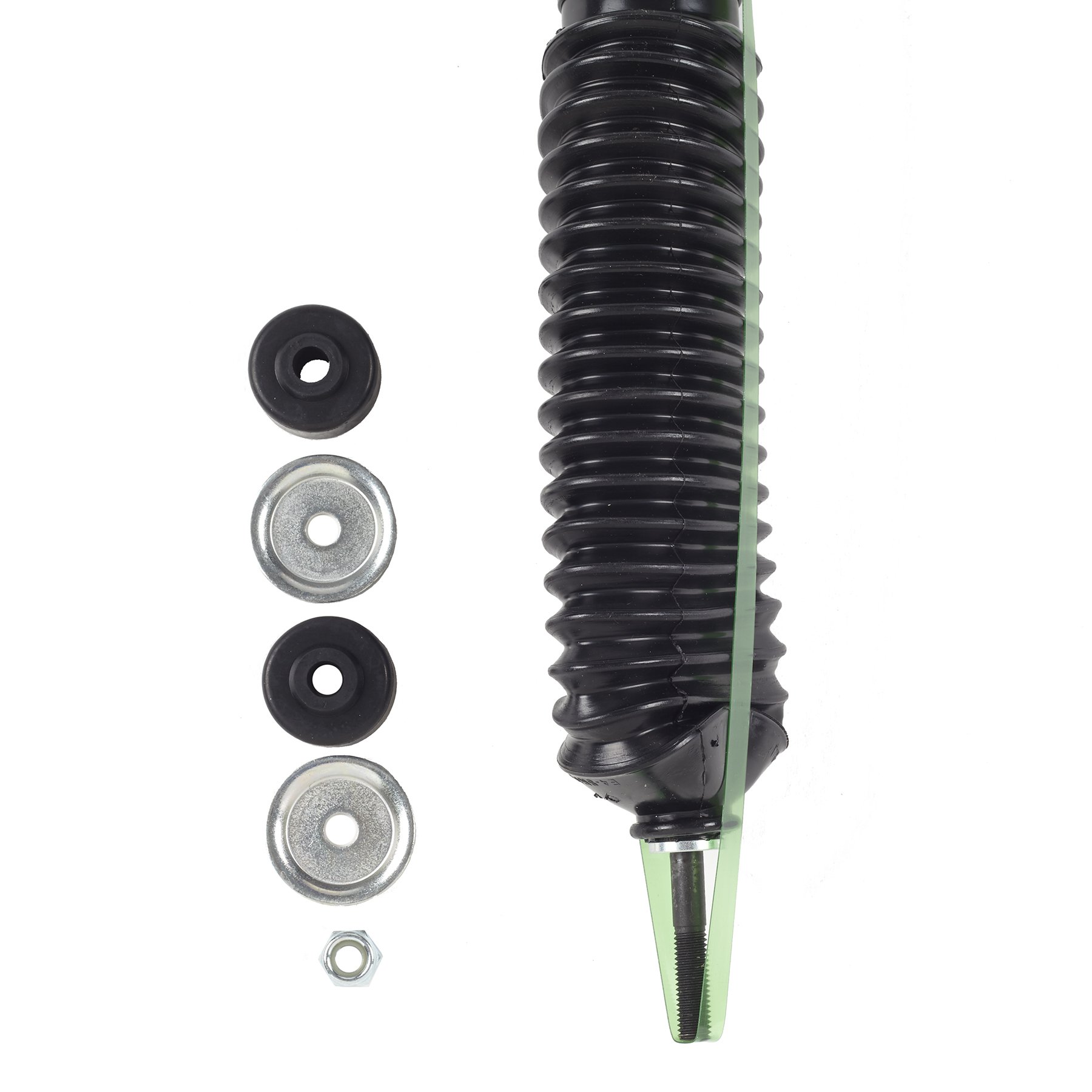 Rubicon Express RXJ711 Front Monotube Shock Absorber for Jeep Wrangler JK (2007-2018) - Off-Road Performance & Smooth Ride for Adventure & Daily Driving