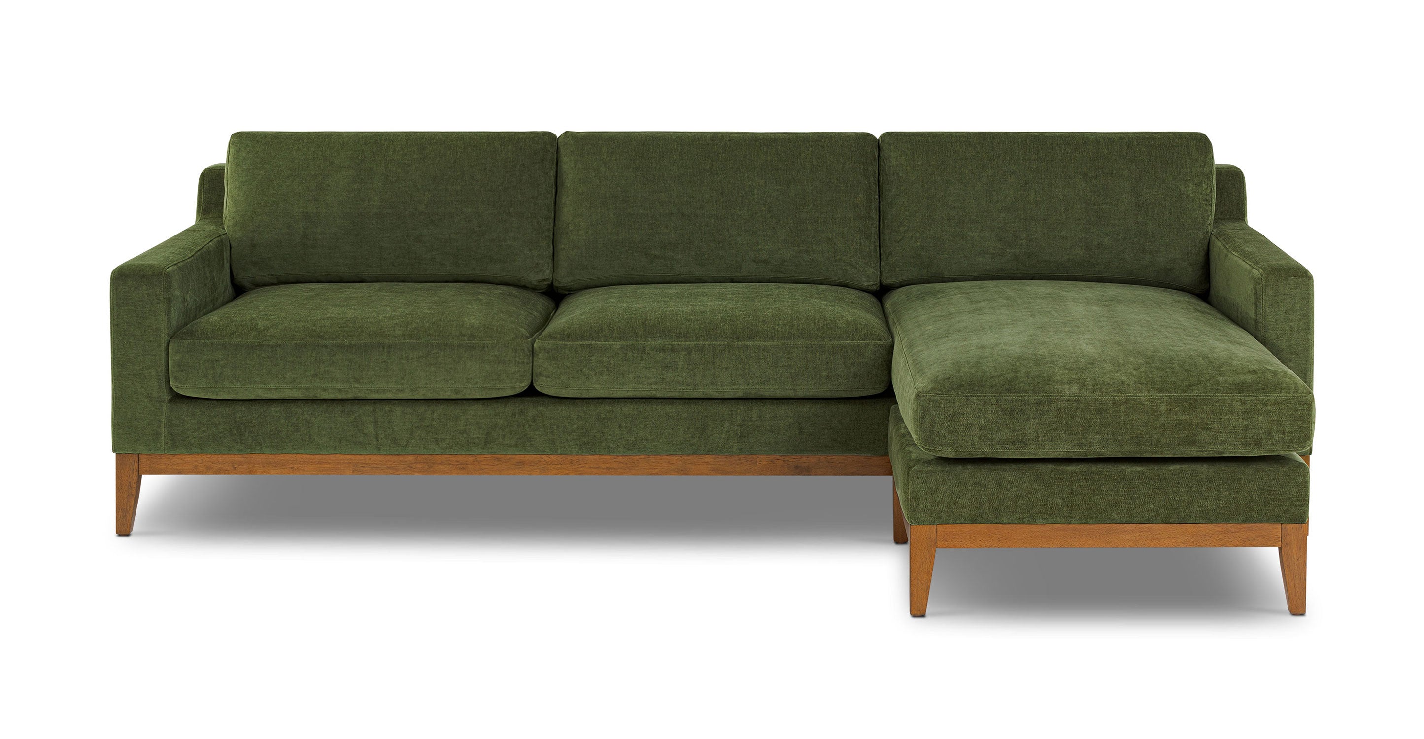 Distressed Green Velvet