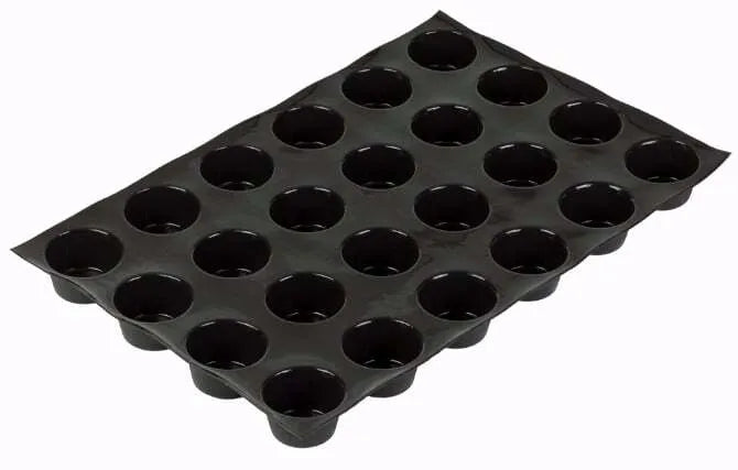 Flexipan Regular Muffin Pan - 24 Cavity Non-Stick Silicone Baking Mold for Cupcakes, Muffins & Desserts | Perfect for Home Baking, Parties & Holiday Treats