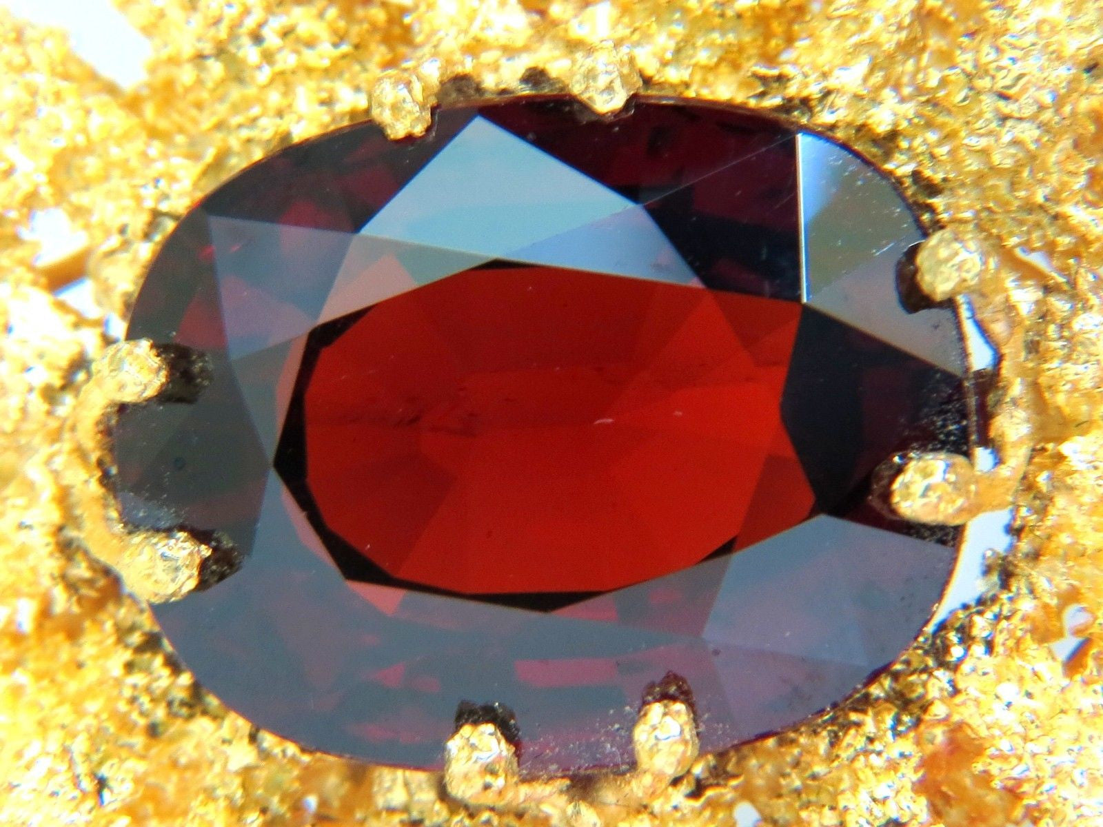 32.22CT GIA Certified Natural Spessartite Garnet 3D Ocean Coral Rough Nugget Pin - Perfect for Jewelry Making, Gemstone Collecting & Unique Gifts