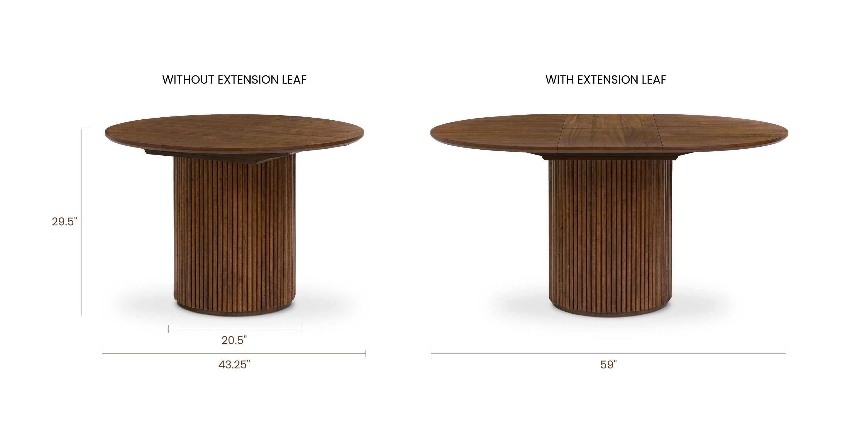 Ronda Extendable Dining Table 43