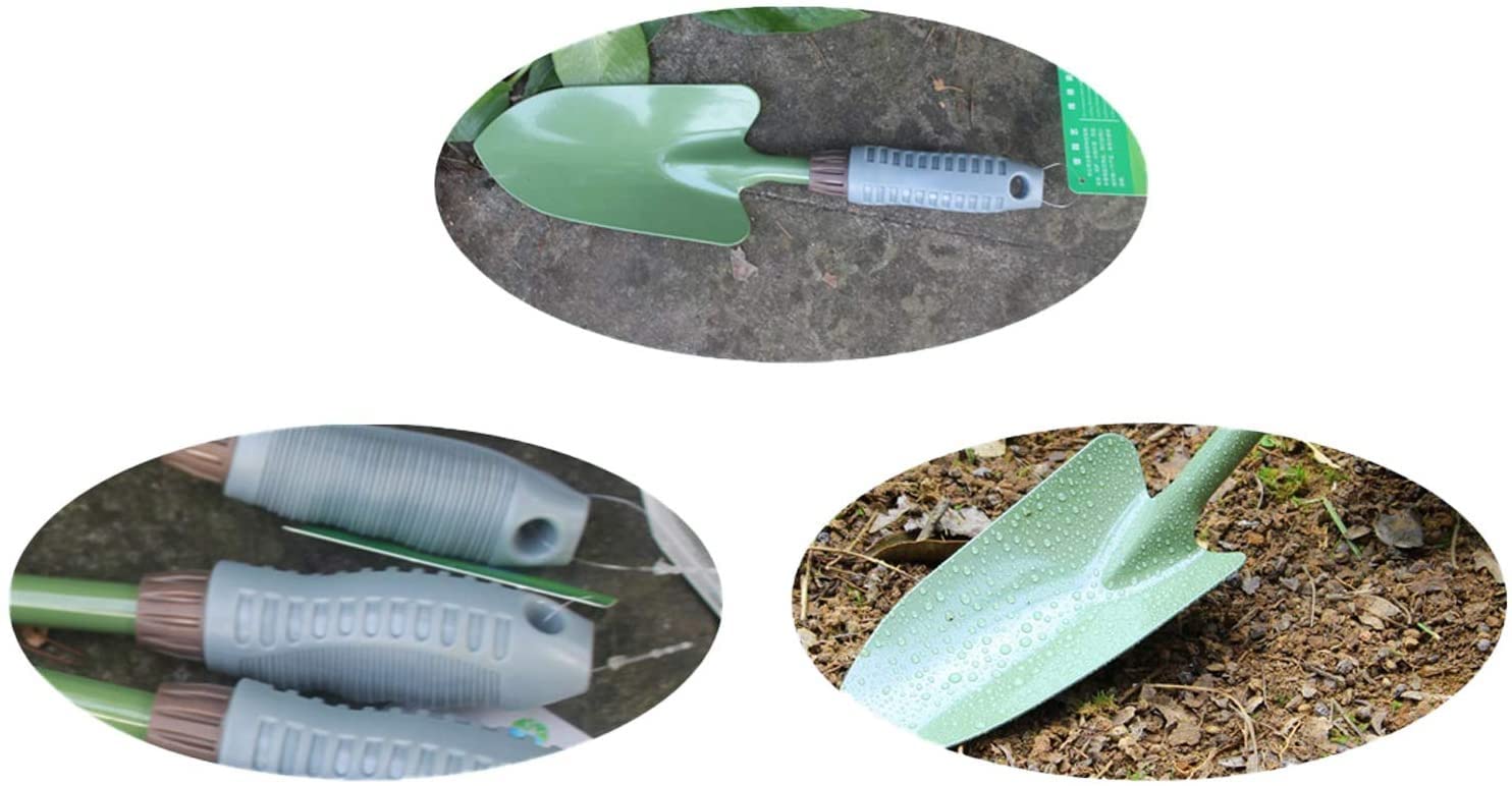 5-Piece Heavy Duty Garden Tool Set with PVC Handle - Durable Gardening Hand Tools for Planting, Weeding & Landscaping - Perfect for Gardeners & Outdoor Enthusiasts