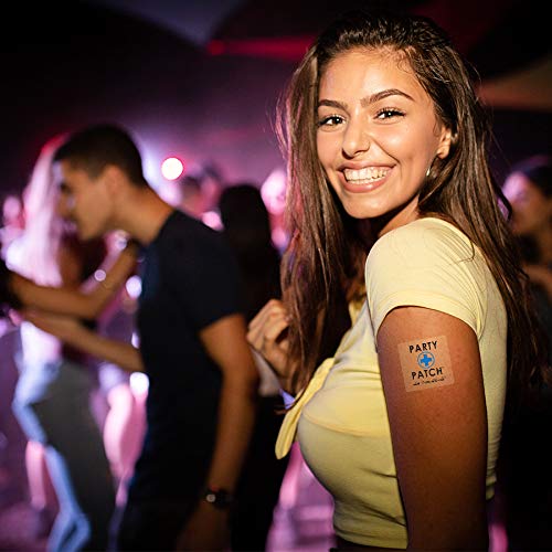 Zero Calorie Waterproof Recovery Patch - 25 Pack for Hangover Relief After Parties & Nights Out - Perfect for Festivals, Concerts & Social Events