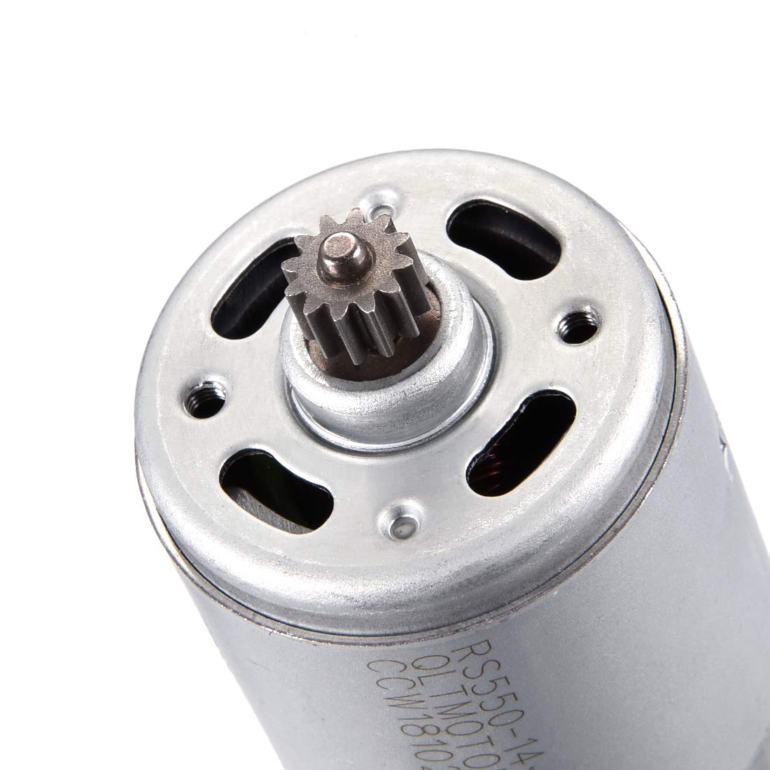 uxcell DC 14.4V 20000RPM High Speed Electric Gear Motor with 12 Teeth - Perfect for Cordless Screwdrivers, Power Tools, and DIY Projects