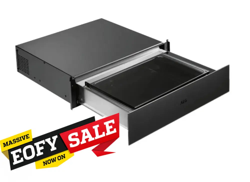 AEG KDK911423T PrecisionVac™ Vacuum Sealer Drawer - Matte Black | Compact Appliance for Food Preservation | Perfect for Kitchen, Sous Vide & Meal Prep Storage