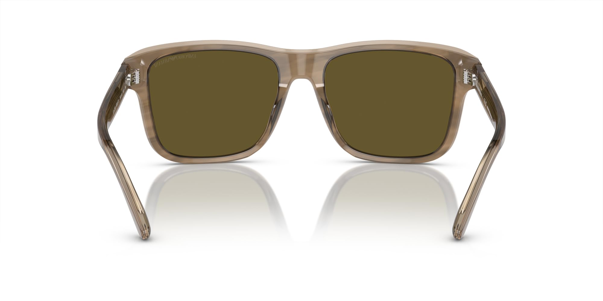 Emporio Armani EA4208 Men's Square Sunglasses | Polarized UV Protection | Fashion & Outdoor Activities