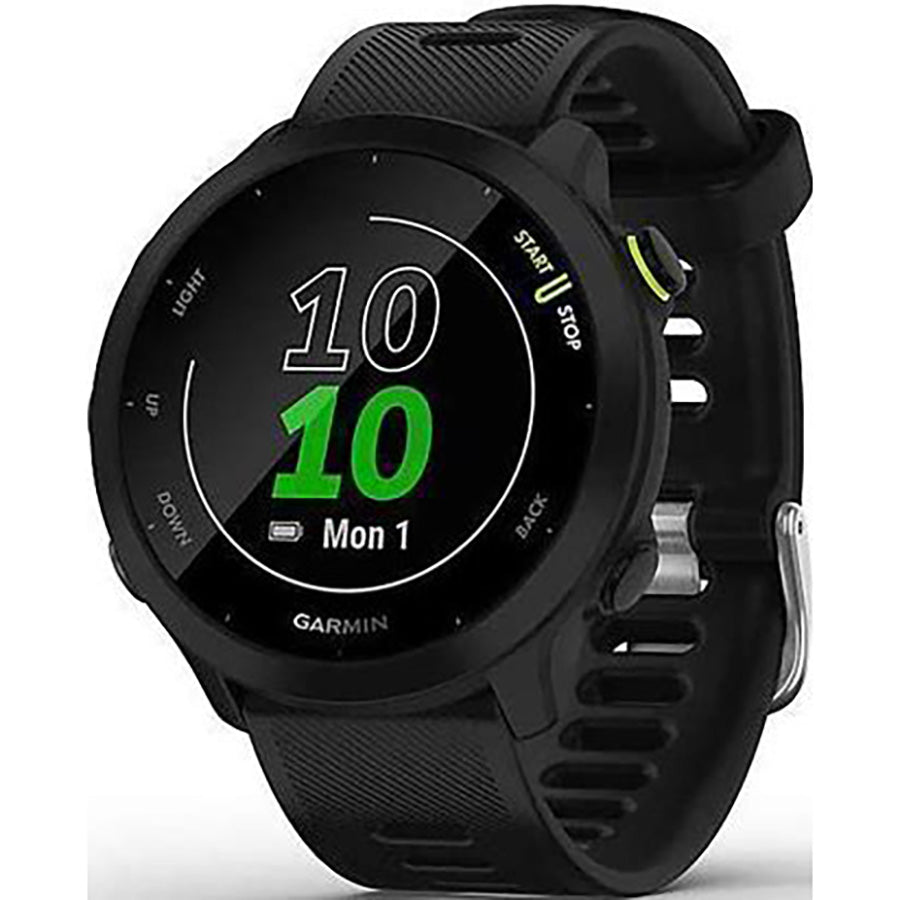 Garmin Forerunner 55 GPS Running Watch - Black (010-02510-00) | Track Distance, Pace, Heart Rate | Perfect for Runners, Joggers & Fitness Enthusiasts