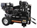 8 Gallon Two Stage Gasoline Air Compressor Generator Combo AG2 PM14 08M1 - Powerful Portable Air Supply for Construction, Auto Repair & Home DIY Projects