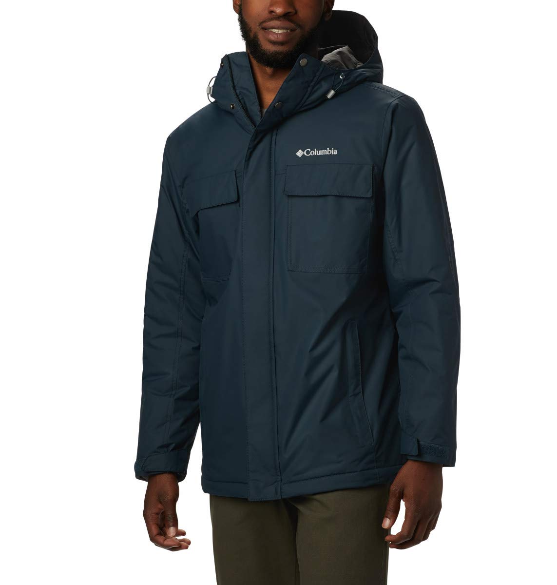 Columbia Men's Ten Falls Jacket - Waterproof Rain Jacket for Hiking & Outdoor Activities | Lightweight Windbreaker for Camping & Travel