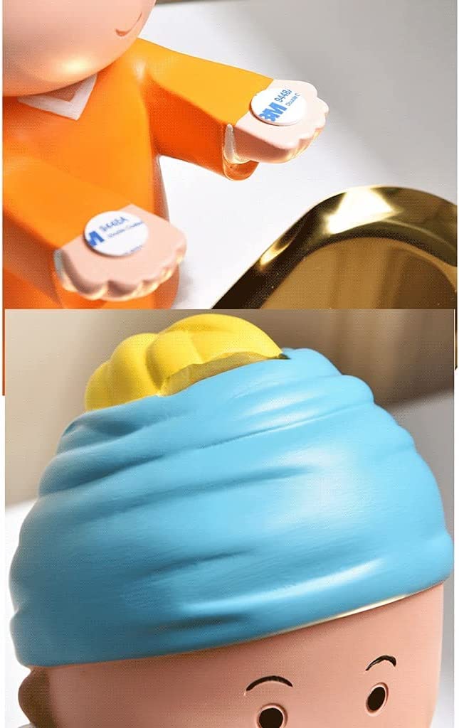 Piggy Bank for Kids, Boys, Girls & Adults - Decorative Resin Coin Bank with Golden Tray | Cute Girly Shape Money Jar | Perfect Birthday Gift for All Ages | Great for Saving Money, Teaching Kids Finance & Home Decor