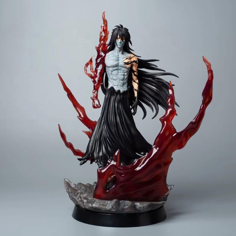 42cm Anime Bleach Kurosaki Ichigo PVC Action Figure Collectible - Perfect for Display, Gifts, and Anime Fans Collection