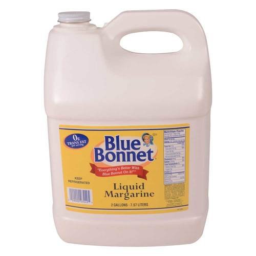 Conagra Blue Bonnet Liquid Margarine, 2 Gallon (3-Pack) - Perfect for Baking, Cooking & Food Service