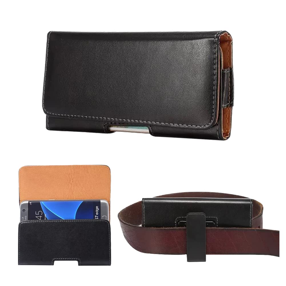 Premium Rotating Belt Clip Holster Pouch for iPhone 15 Pro Max, Samsung Galaxy S22/S21/S20/A Series & OnePlus - Secure Phone Case with 360° Swivel - Perfect for Hiking, Running, Work & Outdoor Activities