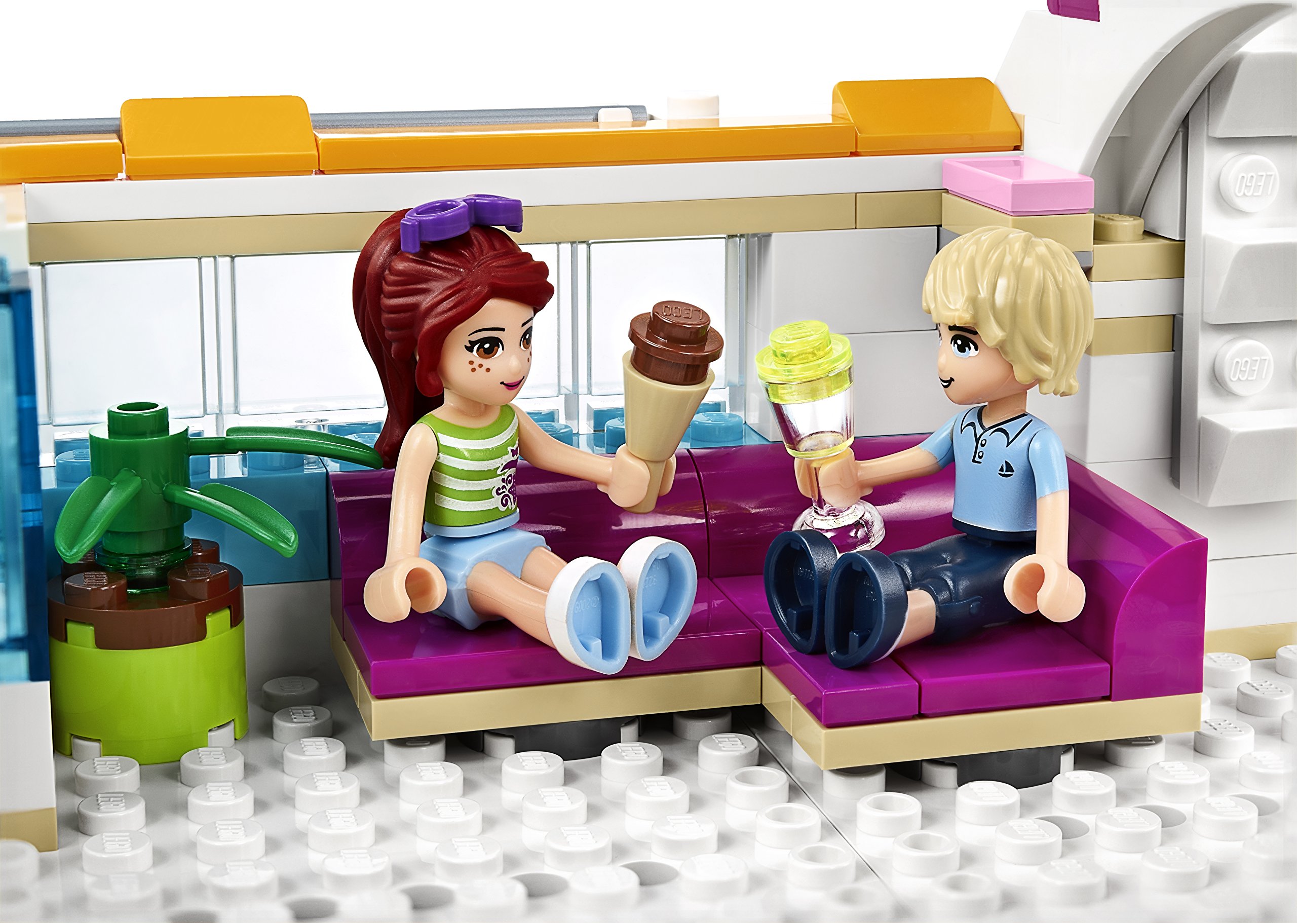 LEGO Friends Dolphin Cruiser Building Toy Set for Kids – Creative Play & Ocean Adventure Scenes