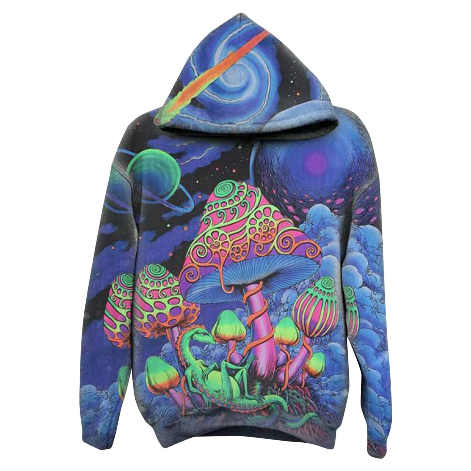 Women's Printed Hoodies & Sweatshirts - Long Sleeve Casual Pullover Fall Fashion | Cozy Autumn Outfits for Lounge, Work & Outdoor Activities