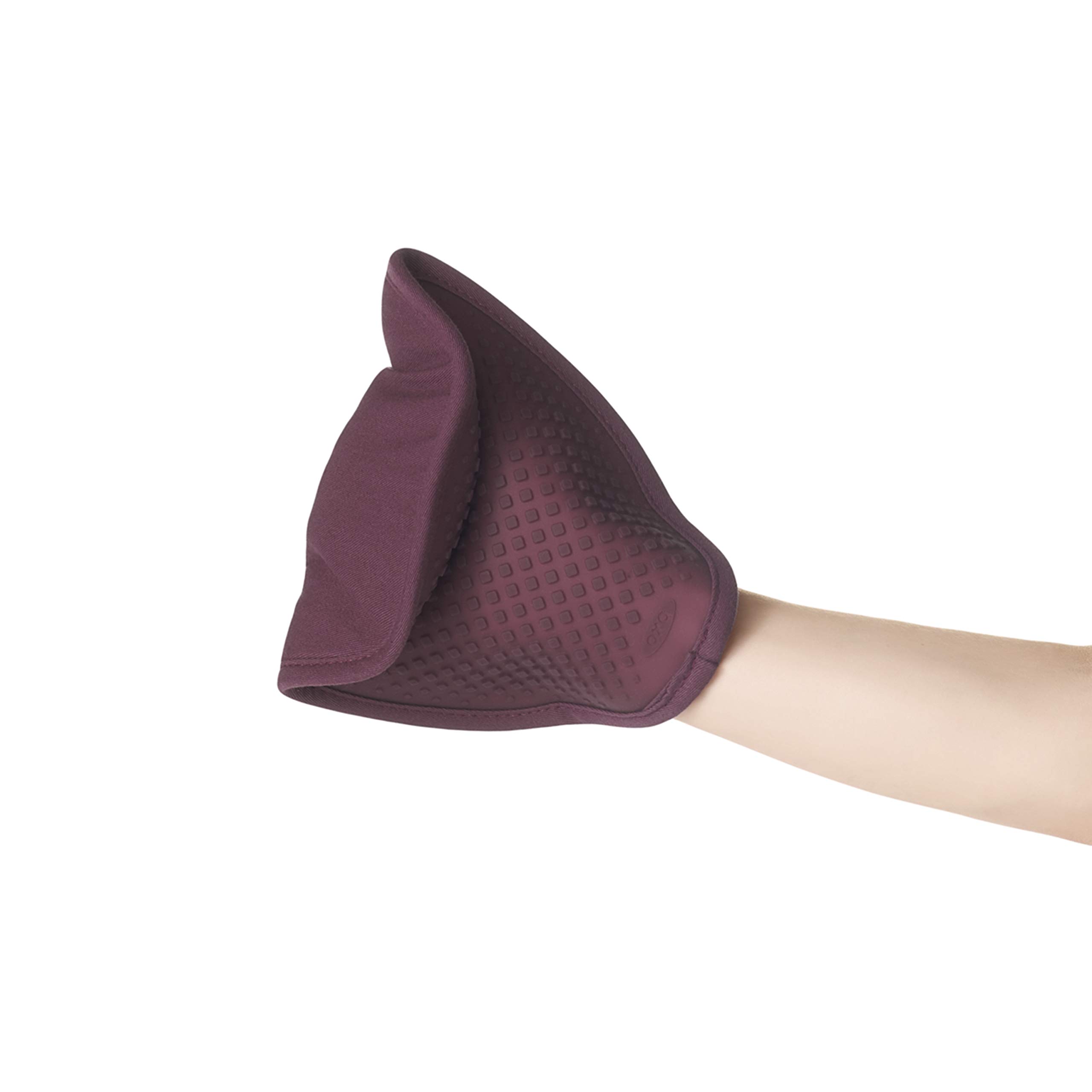 OXO Good Grips Heat Resistant Silicone Oven Mitt & Pot Holder Set (2-Piece) - Non-Slip Kitchen Gloves for Baking, Grilling & Cooking - Perfect for Hot Pans, Baking Sheets & Dutch Ovens
