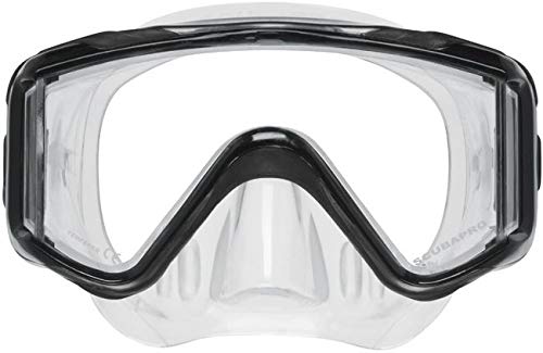 Scubapro Crystal VU Plus Dive Mask for Adults - Premium Snorkeling & Scuba Diving Gear with Wide View Lens - Perfect for Ocean Adventures, Pool Training & Underwater Photography