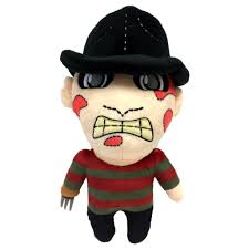 Nightmare on Elm Street Freddy Krueger Plush Doll - Official NECA Collectible Stuffed Toy for Horror Fans, Halloween Decor & Movie Memorabilia