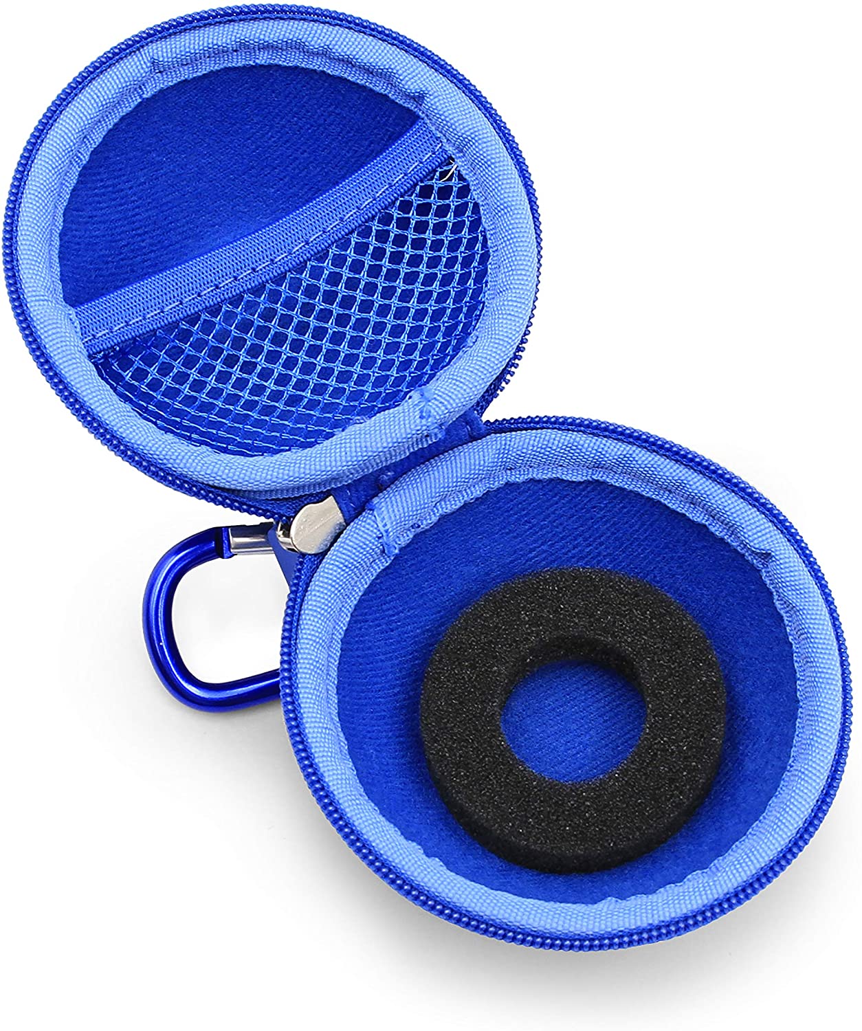CASEMATIX Blue Protective Case for Tamagotchi Pix Camera - Durable Carry Case with Wrist Strap & Carabiner - Perfect for Virtual Pet Game Protection and On-the-Go Play