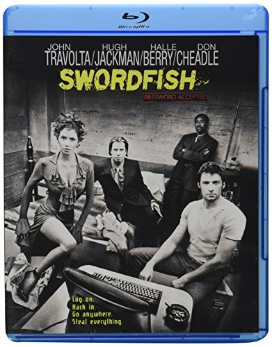 Swordfish Blu-ray Movie by Warner Home Video - Action Thriller Film for Home Entertainment & Movie Nights