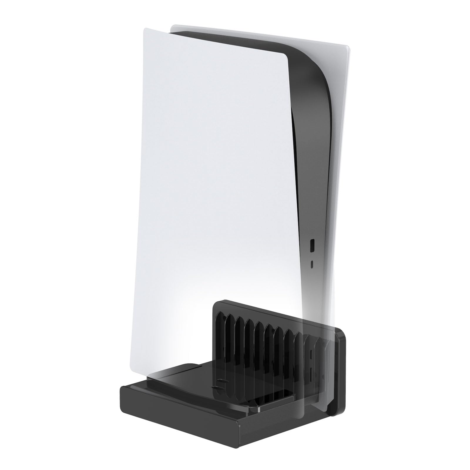 SOKUSIN PS5 Wall Mount Bracket - Black, Secure & Space-Saving Vertical or Horizontal Mount for PlayStation 5 - Perfect for Gaming Rooms & Small Spaces