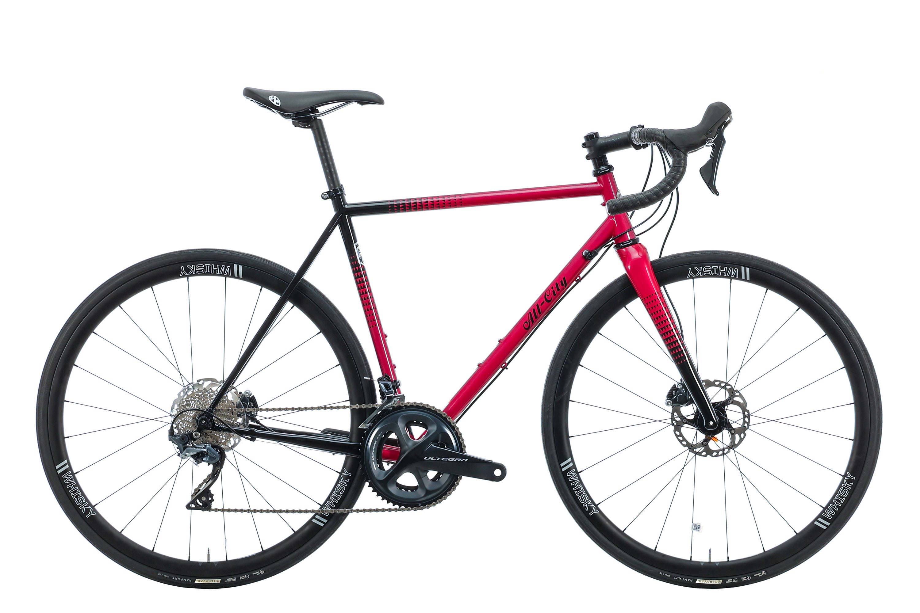 2023 All City Zig Zag Ultegra Road Bike - 52cm Lightweight Carbon Frame for Speed & Endurance | Perfect for Commuting, Racing & Long-Distance Cycling