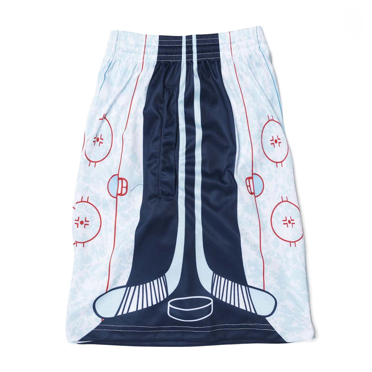 ChalkTalkSPORTS Hockey Performance Shorts for Youth & Adults - Breathable, Lightweight Hockey Rink Shorts for Training & Games