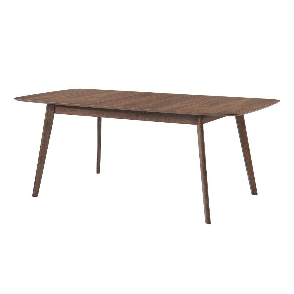 Benzara Brown Dining Table - Stylish Solid Wood Design for Modern Kitchens and Dining Rooms