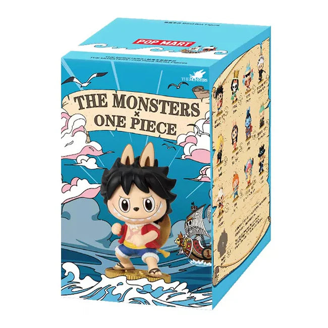 POP MART The Monsters x One Piece Series Anime Collectible Blind Box - Perfect for Anime Fans, Gift Giving & Display Collections
