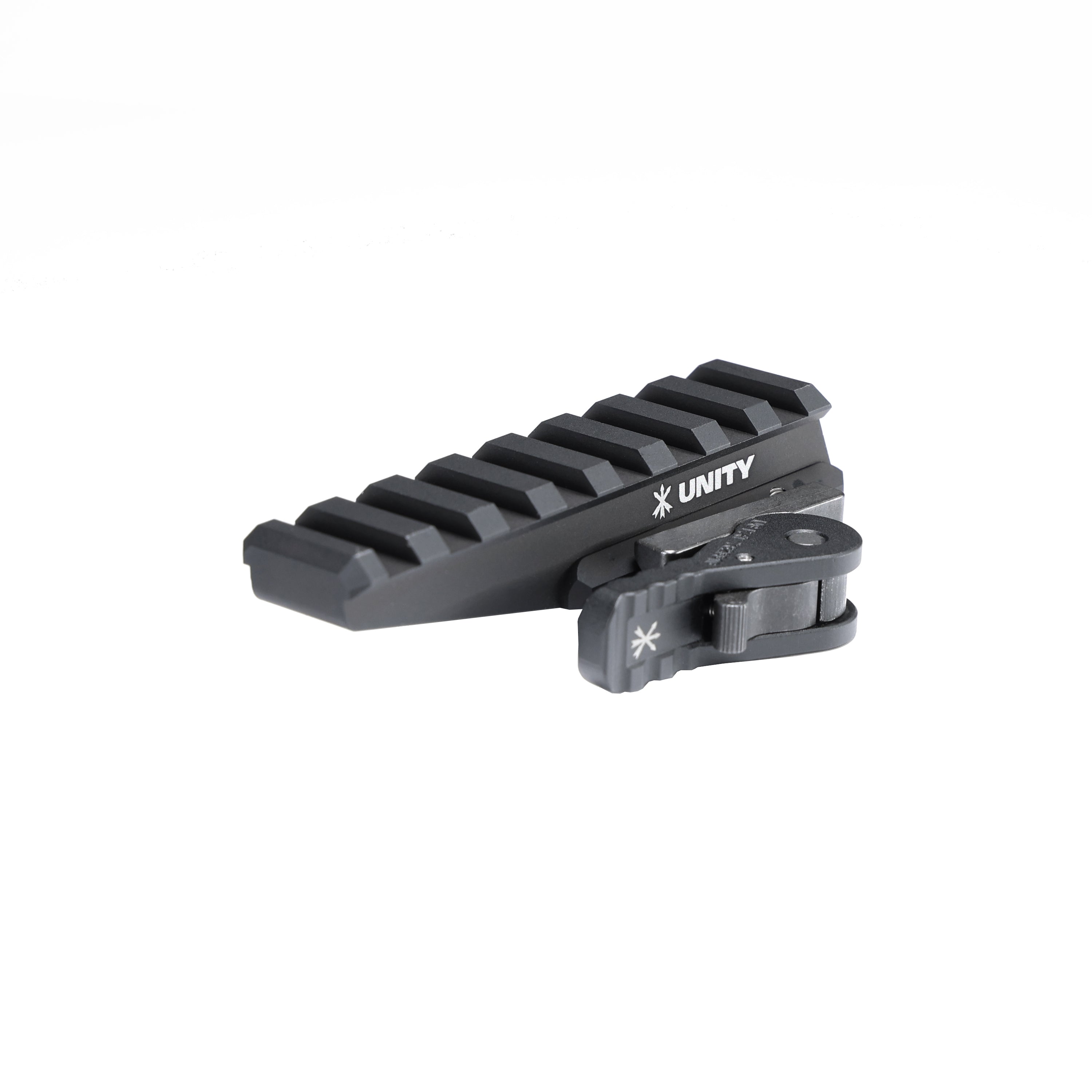 Unity Tactical FAST Optic Riser Mount - Made in USA - Lightweight & Durable Picatinny Rail Riser for Red Dot Sights - Perfect for AR-15, Shotguns & Tactical Firearms