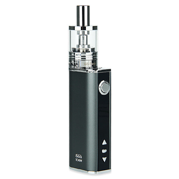 Eleaf iStick 40W TC Vape Mod with GS Tank Kit - 2600mAh Battery, Temperature Control for Smooth Vaping | Perfect for Beginners & Cloud Chasing at Home or Outdoors
