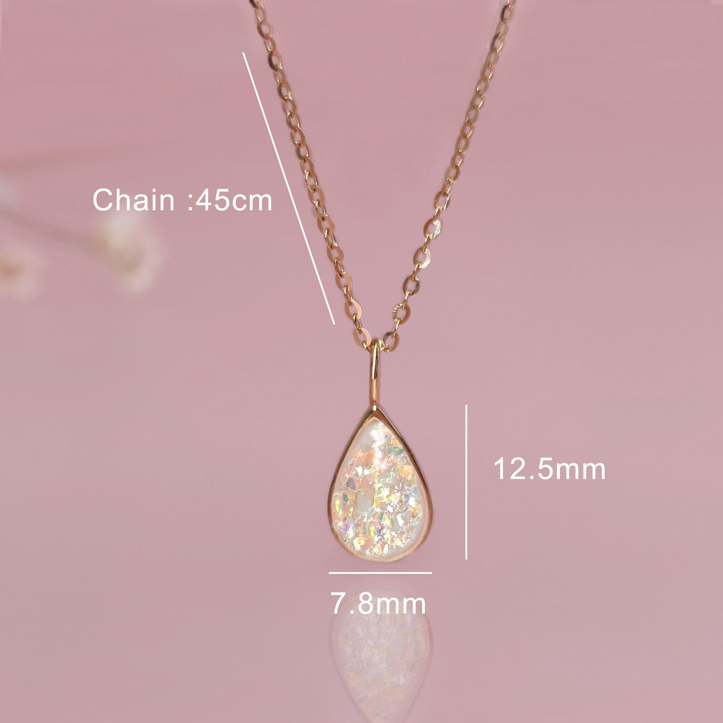 Whispering Flames Ashes Necklace - Elegant Memorial Jewelry for Loved Ones - Perfect for Remembrance, Sympathy Gifts & Special Occasions