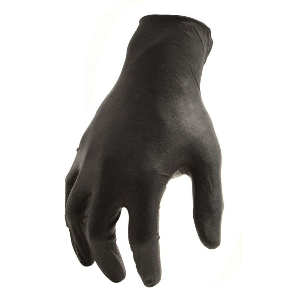 212 Performance NTG 05 011 Black XL Nitrile Gloves (5ml, 100 Pack) - Durable Chemical-Resistant Gloves for Medical, Laboratory & Industrial Use