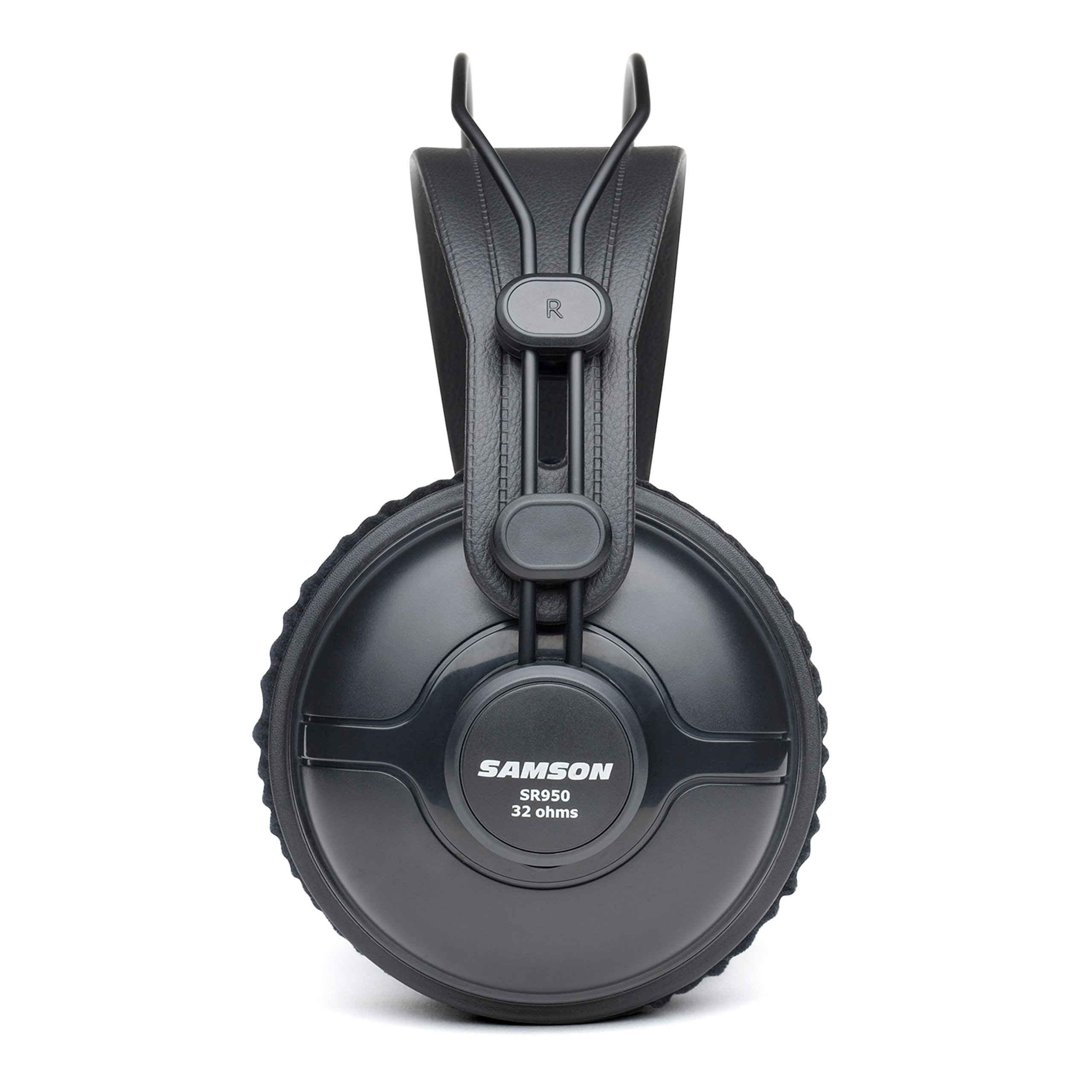 Samson SR950 Professional Studio Reference Headphones - Over-Ear Monitoring Headphones with 50mm Drivers for Recording, Mixing & Gaming - Perfect for Music Producers, DJs & Audiophiles
