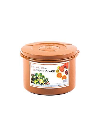 Premium Kimchi & Sauerkraut Fermentation Jar with Vacuum Seal Lid - 0.8 Gallon (3L) Probiotic Fermenting Container for Homemade Pickles, Vegetables & Healthy Gut Foods - Perfect for Kitchen, Meal Prep & Fermentation Enthusiasts