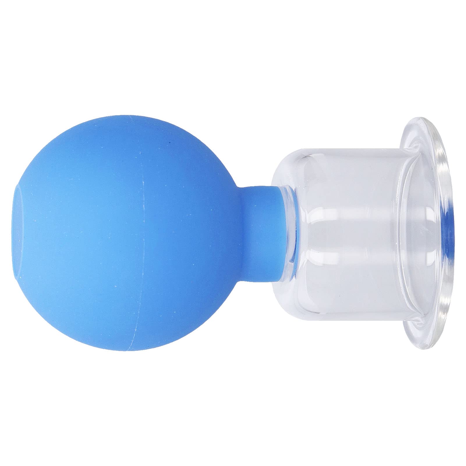Facial Cupping Cups Set - Flexible Vacuum Cupping Therapy for Skin Rejuvenation, Anti-Aging & Beauty Care (Blue) | At-Home Spa Treatment & Facial Massage Tool