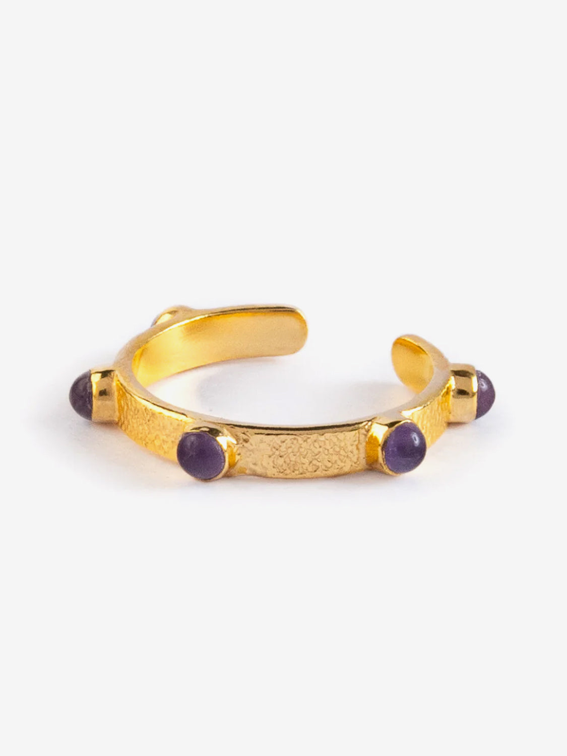 Third Eye Chakra Ring with Amethyst Stone - Spiritual Jewelry for Meditation & Energy Healing | Perfect for Yoga, Reiki & Chakra Balancing